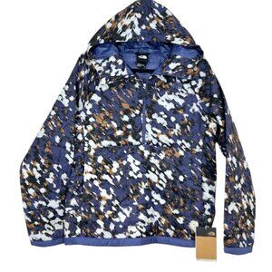 The North Face Circaloft 1/4 Quarter Zip Pullover Jacket Cave Blue Med $220